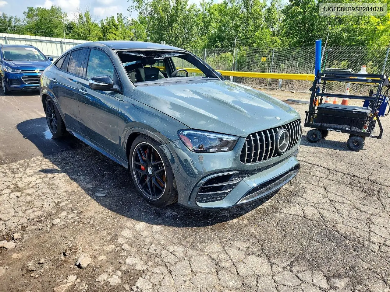 2025 Mercedes-Benz Gle Coupe 63 S 4Matic Amg VIN: 4JGFD8KB9SB284078 Lot: 60030886