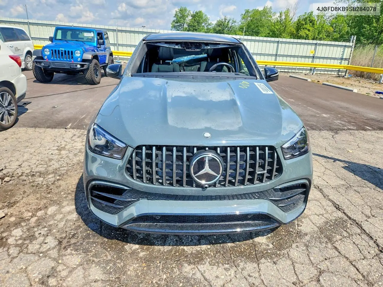 2025 Mercedes-Benz Gle Coupe 63 S 4Matic Amg VIN: 4JGFD8KB9SB284078 Lot: 60030886