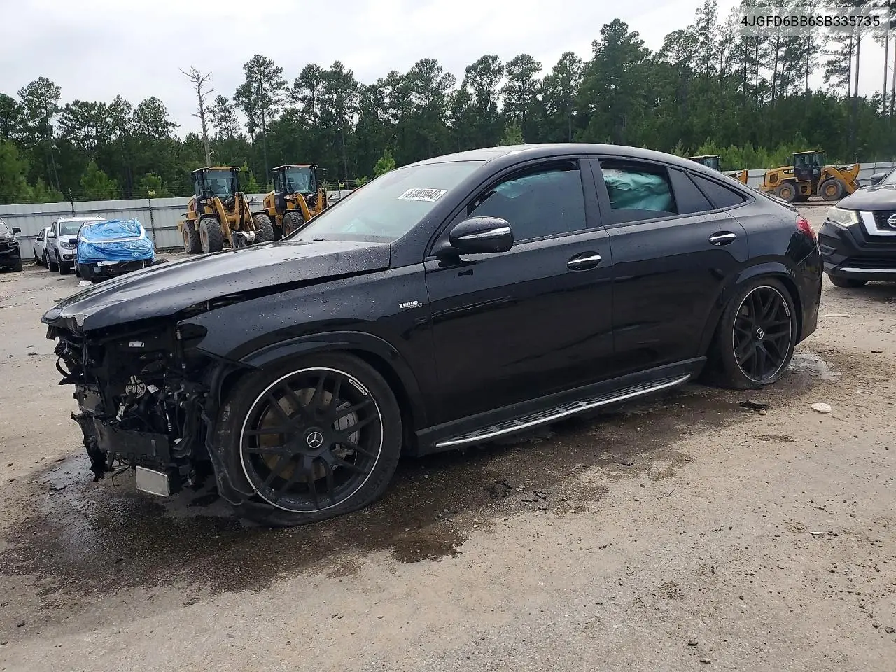 2025 Mercedes-Benz Gle Coupe Amg 53 4Matic VIN: 4JGFD6BB6SB335735 Lot: 61080846