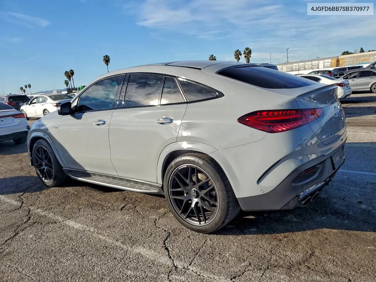 2025 Mercedes-Benz Gle Coupe Amg 53 4Matic VIN: 4JGFD6BB7SB370977 Lot: 91478565