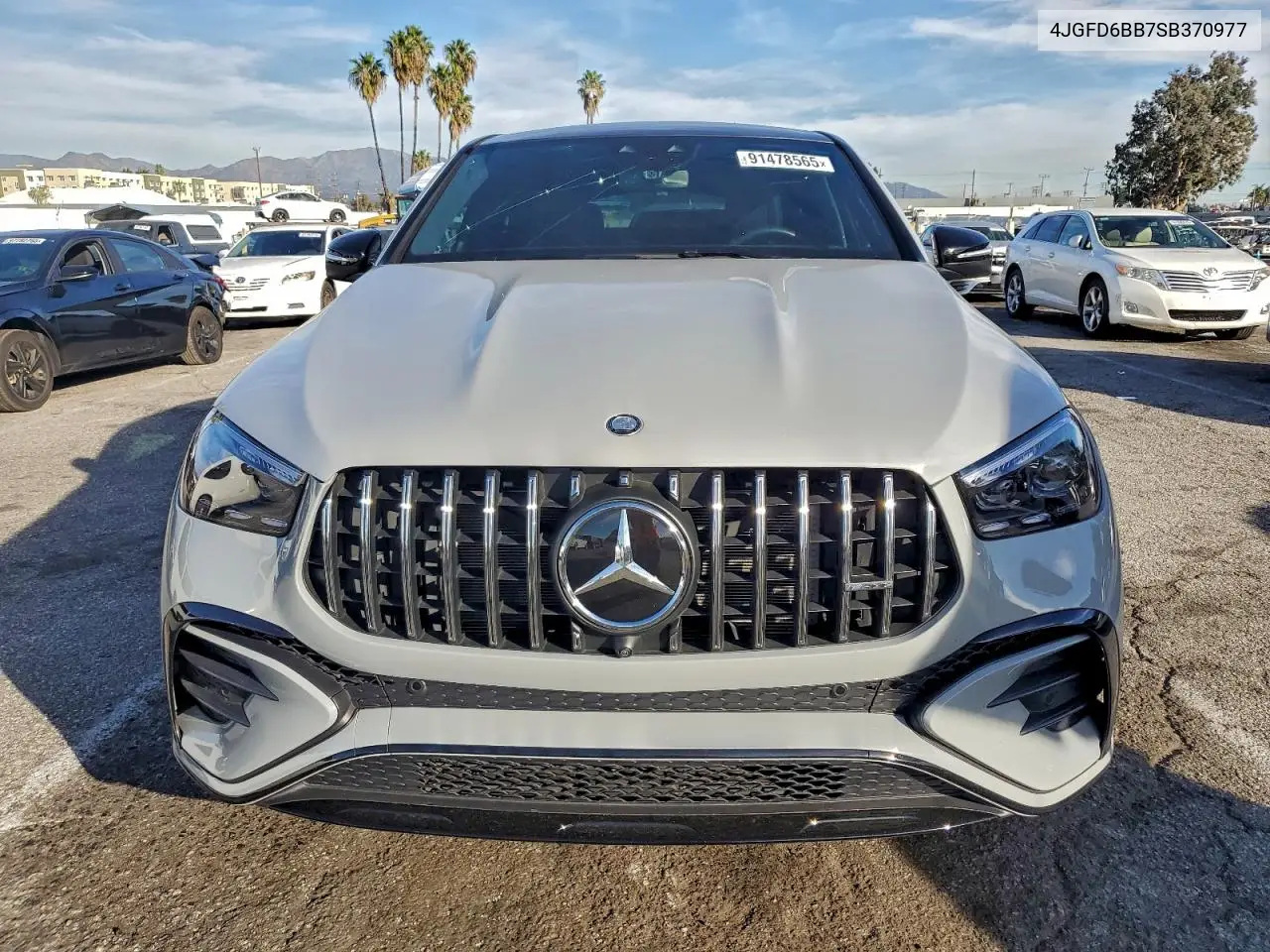 2025 Mercedes-Benz Gle Coupe Amg 53 4Matic VIN: 4JGFD6BB7SB370977 Lot: 91478565