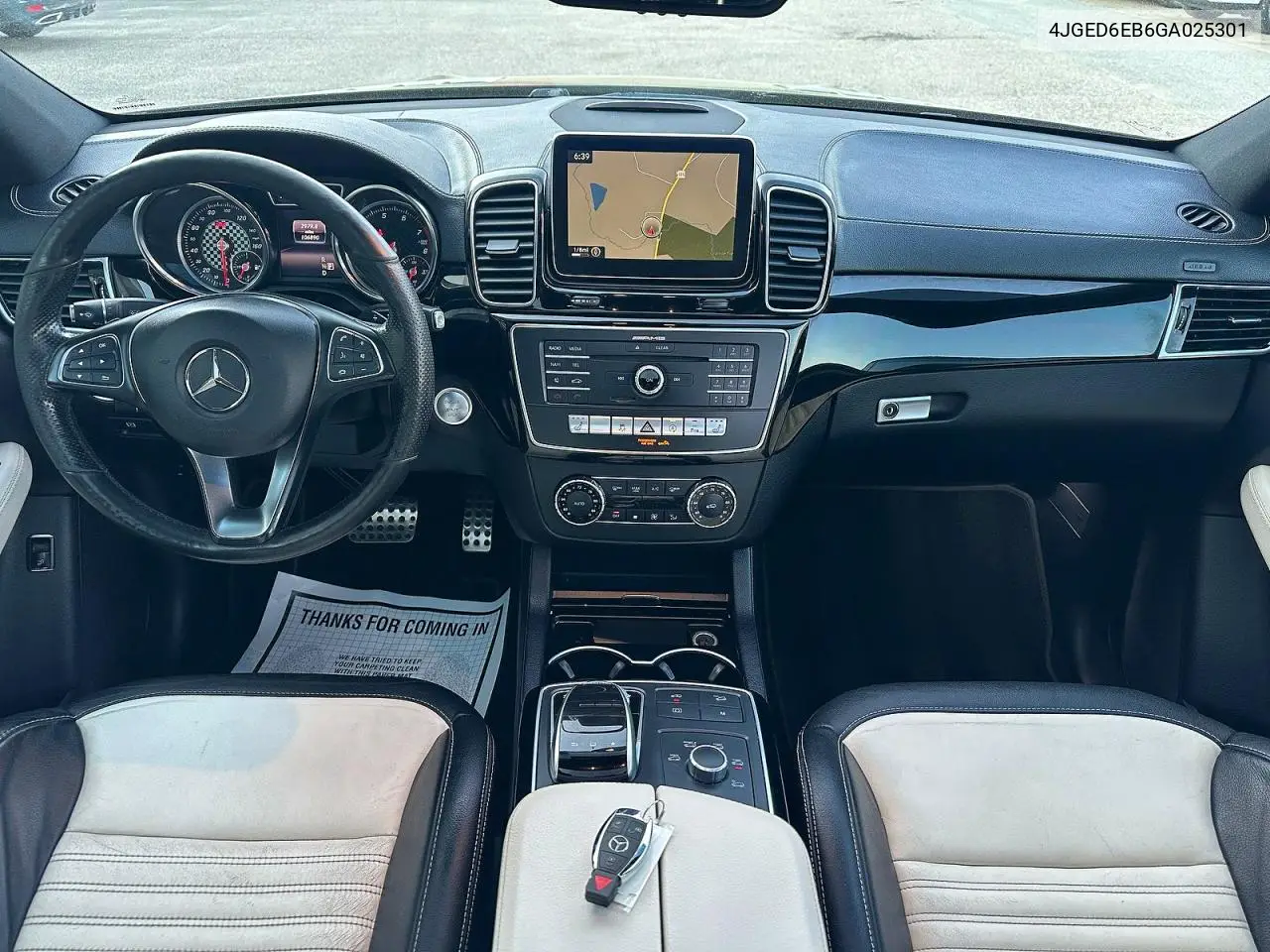 2016 Mercedes-Benz Gle Coupe 450 4Matic VIN: 4JGED6EB6GA025301 Lot: 54679156