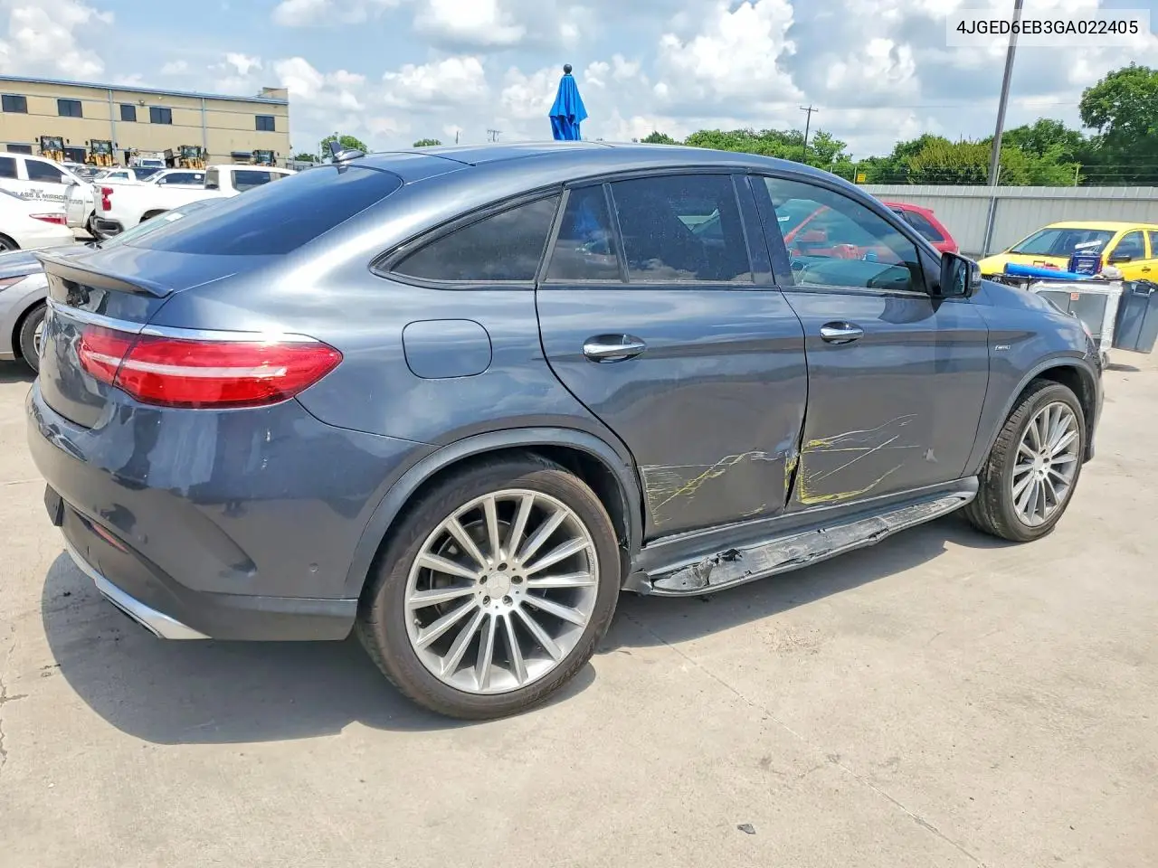 2016 Mercedes-Benz Gle Coupe 450 4Matic VIN: 4JGED6EB3GA022405 Lot: 54964606