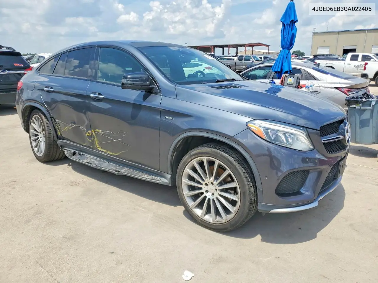 2016 Mercedes-Benz Gle Coupe 450 4Matic VIN: 4JGED6EB3GA022405 Lot: 54964606