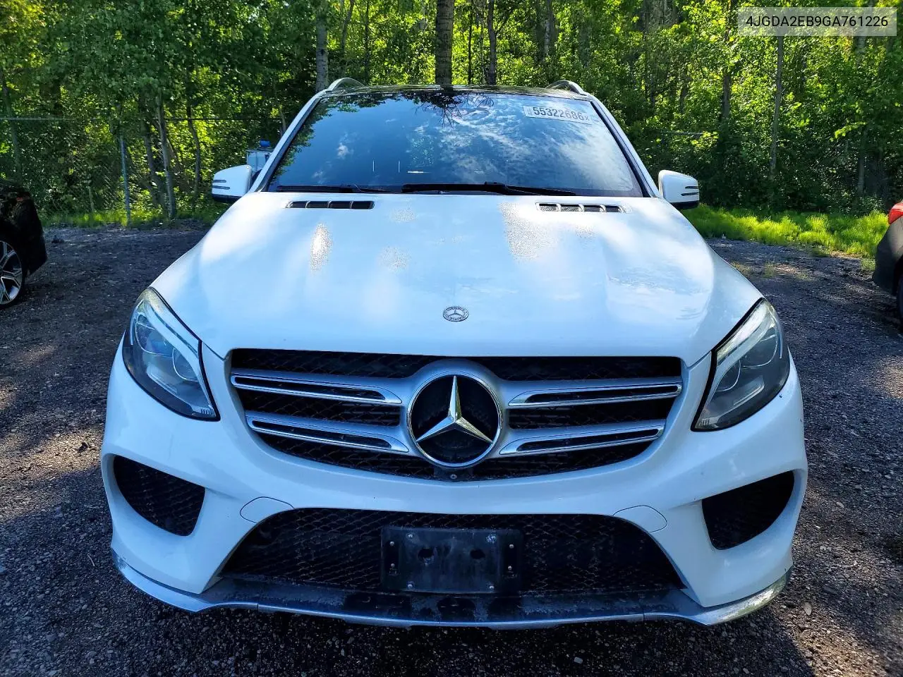 2016 Mercedes-Benz Gle 350D 4Matic VIN: 4JGDA2EB9GA761226 Lot: 55322686