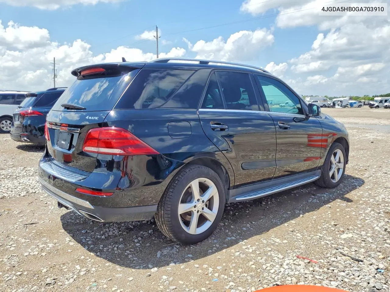 2016 Mercedes-Benz Gle 350 4Matic VIN: 4JGDA5HB0GA703910 Lot: 56193836
