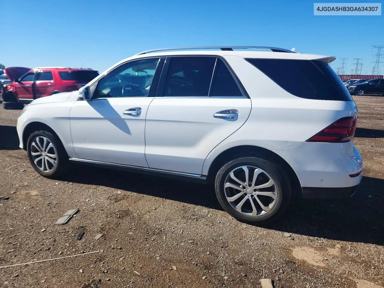 2016 Mercedes-Benz Gle 350 4Matic VIN: 4JGDA5HB3GA634307 Lot: 56721586