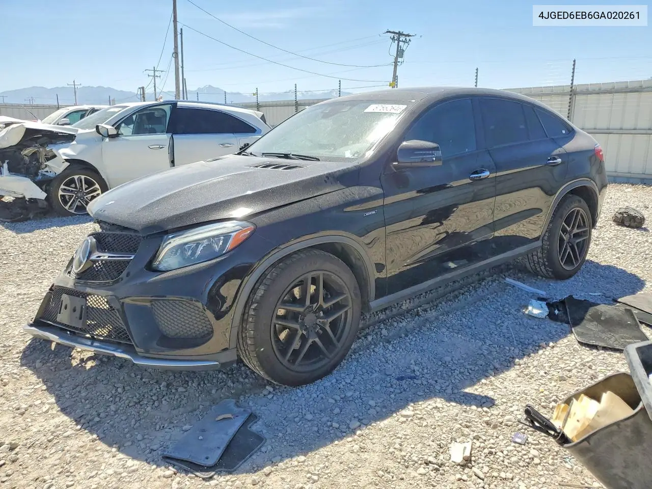 2016 Mercedes-Benz Gle Coupe 450 4Matic VIN: 4JGED6EB6GA020261 Lot: 57552646