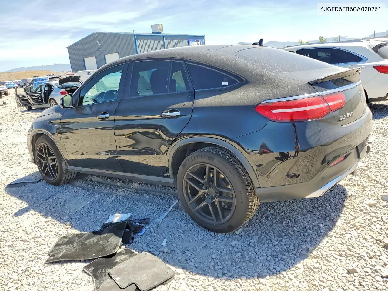 2016 Mercedes-Benz Gle Coupe 450 4Matic VIN: 4JGED6EB6GA020261 Lot: 57552646
