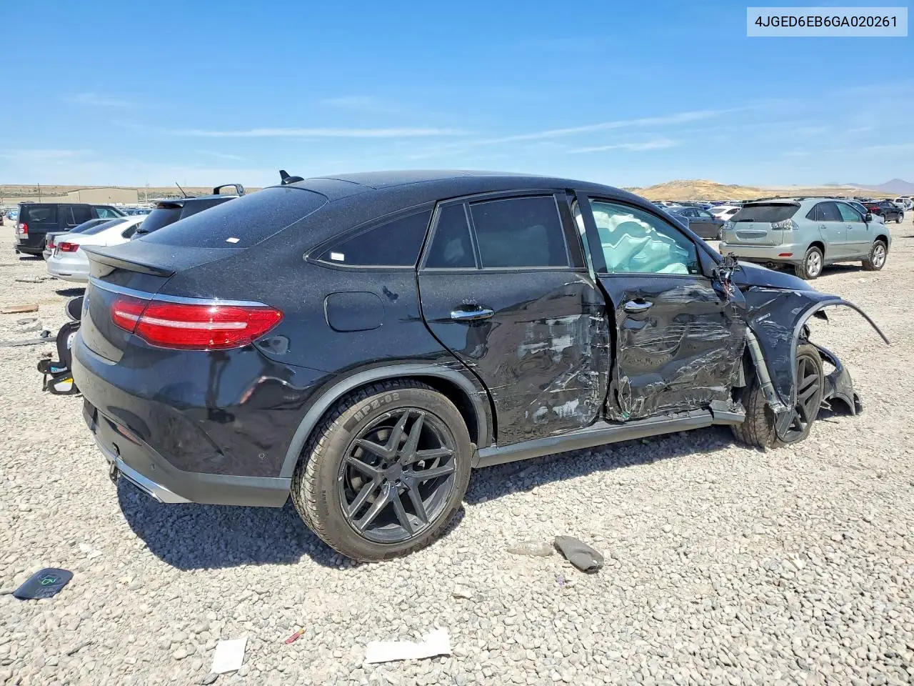 2016 Mercedes-Benz Gle Coupe 450 4Matic VIN: 4JGED6EB6GA020261 Lot: 57552646