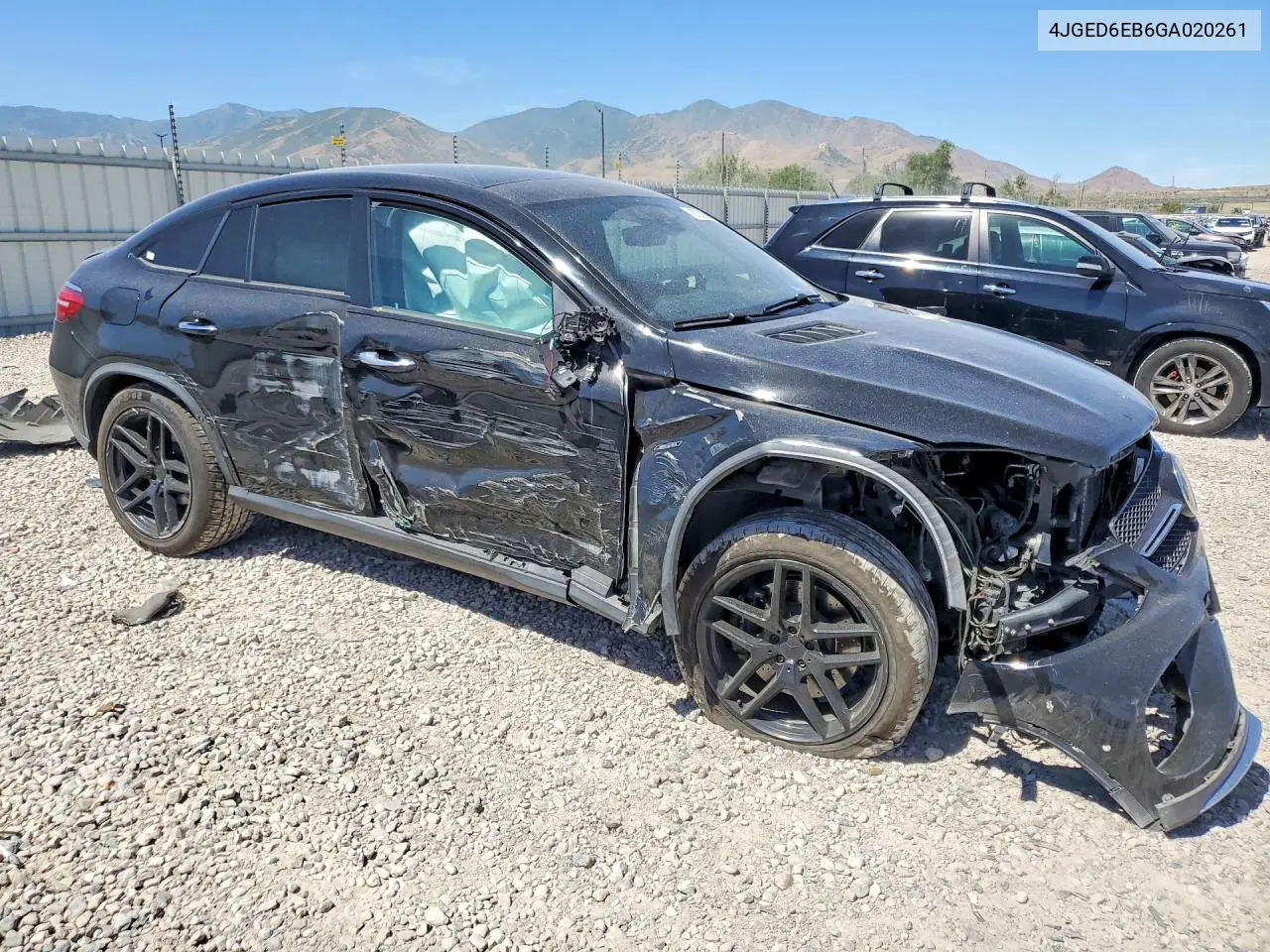 2016 Mercedes-Benz Gle Coupe 450 4Matic VIN: 4JGED6EB6GA020261 Lot: 57552646