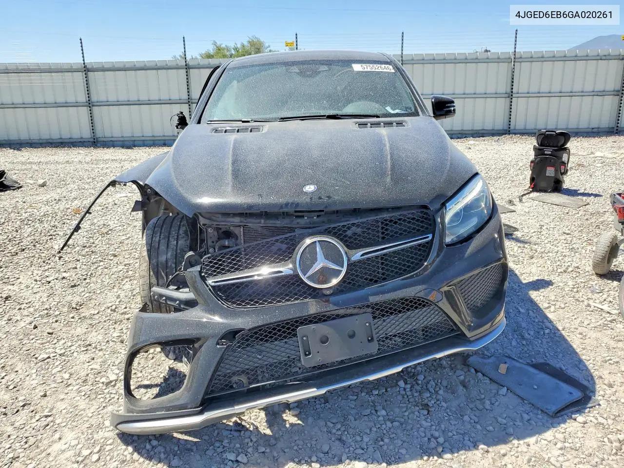 2016 Mercedes-Benz Gle Coupe 450 4Matic VIN: 4JGED6EB6GA020261 Lot: 57552646