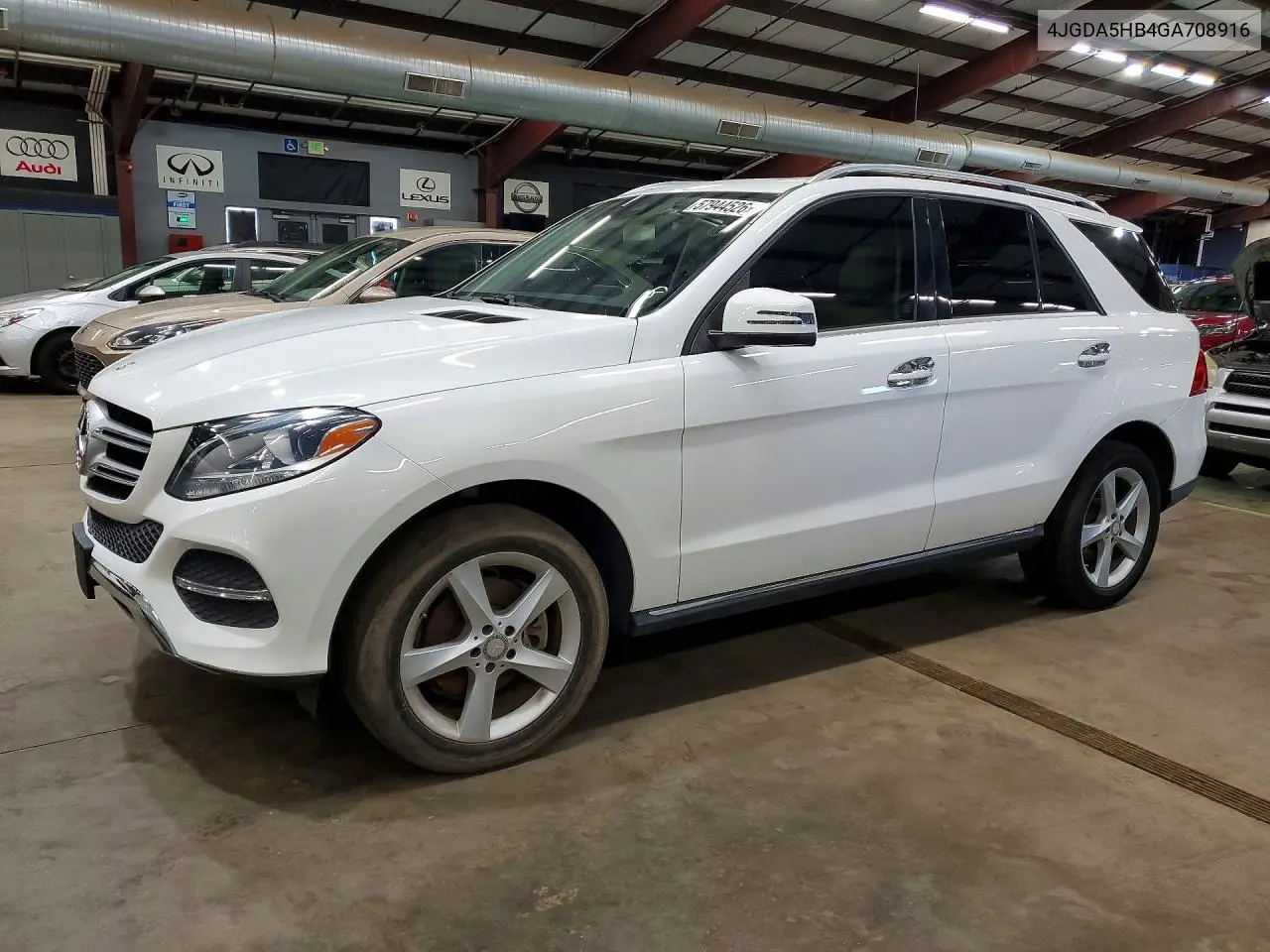 2016 Mercedes-Benz Gle 350 4Matic VIN: 4JGDA5HB4GA708916 Lot: 57944526