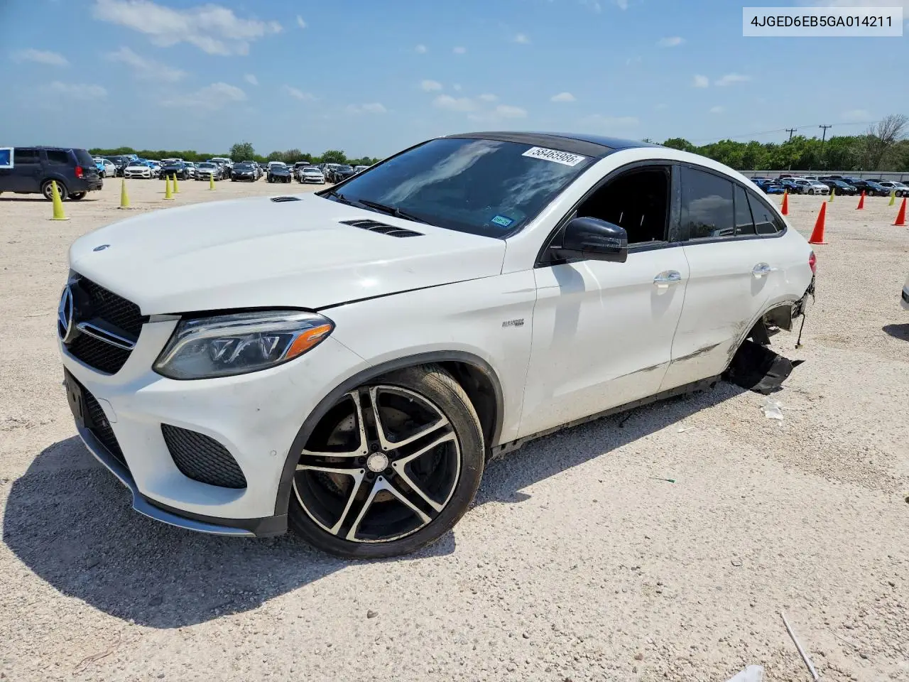 2016 Mercedes-Benz Gle Coupe 450 4Matic VIN: 4JGED6EB5GA014211 Lot: 58465986