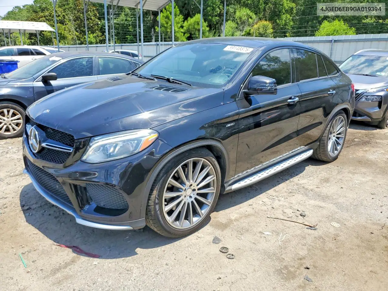 2016 Mercedes-Benz Gle Coupe 450 4Matic VIN: 4JGED6EB9GA019394 Lot: 59148876