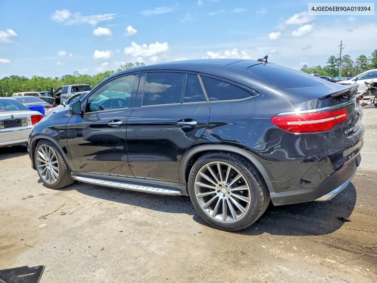 2016 Mercedes-Benz Gle Coupe 450 4Matic VIN: 4JGED6EB9GA019394 Lot: 59148876