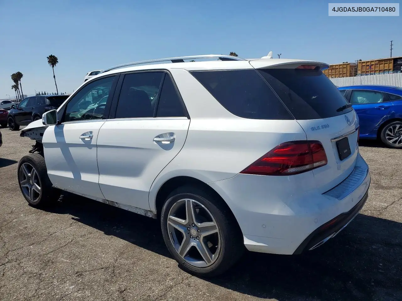2016 Mercedes-Benz Gle 350 VIN: 4JGDA5JB0GA710480 Lot: 59361746