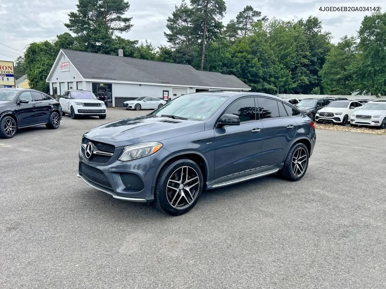2016 Mercedes-Benz Gle Coupe 450 4Matic VIN: 4JGED6EB2GA034142 Lot: 59404536