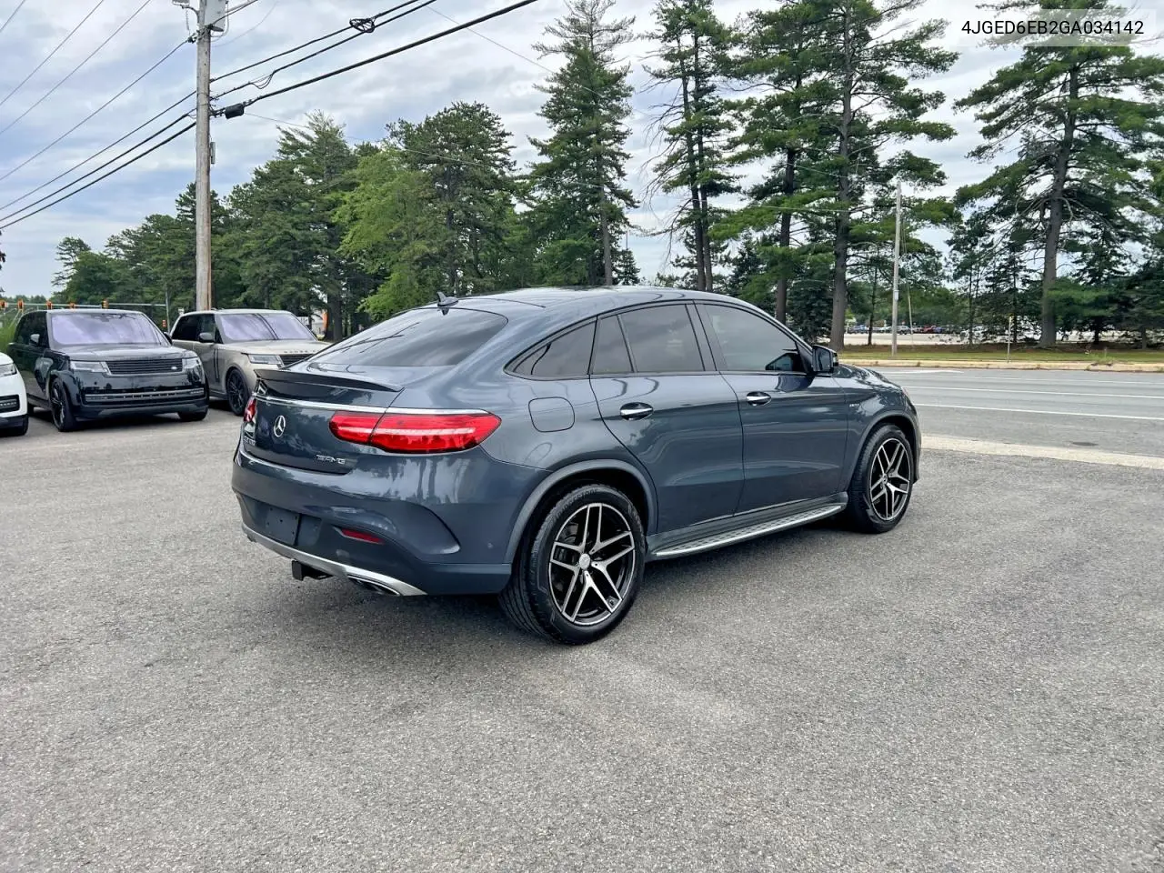 2016 Mercedes-Benz Gle Coupe 450 4Matic VIN: 4JGED6EB2GA034142 Lot: 59404536