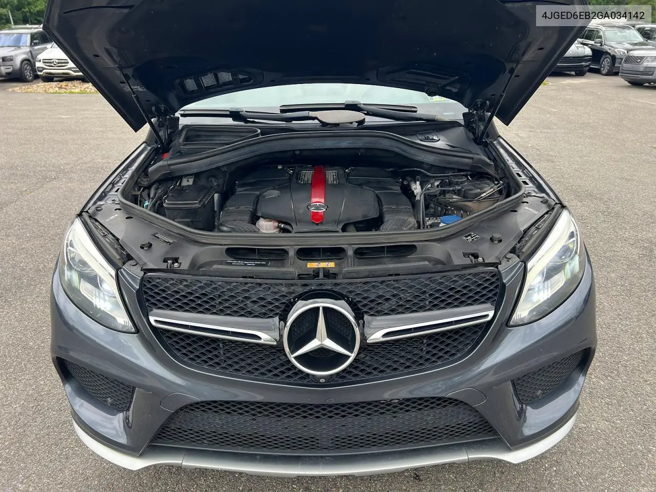 2016 Mercedes-Benz Gle Coupe 450 4Matic VIN: 4JGED6EB2GA034142 Lot: 59404536