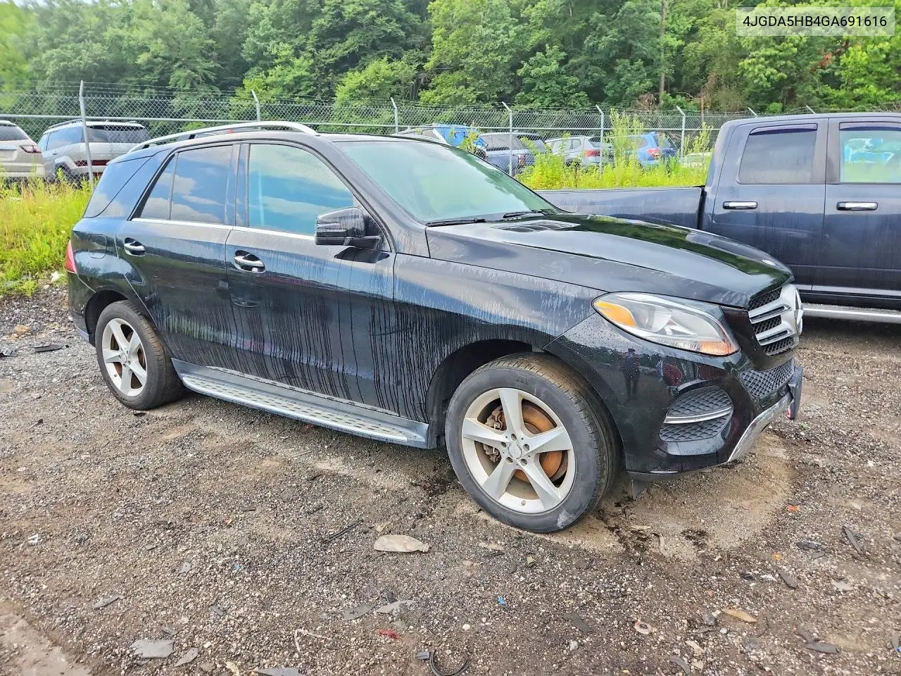 2016 Mercedes-Benz Gle 350 4Matic VIN: 4JGDA5HB4GA691616 Lot: 59738786