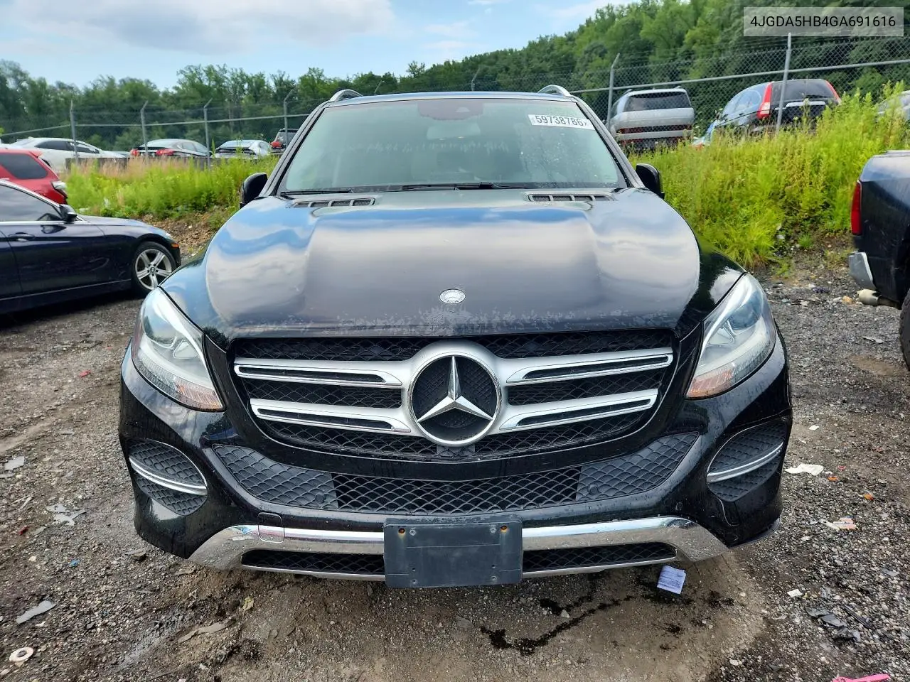 2016 Mercedes-Benz Gle 350 4Matic VIN: 4JGDA5HB4GA691616 Lot: 59738786