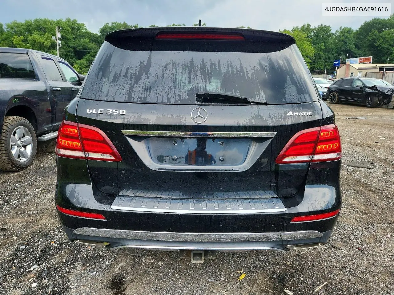 2016 Mercedes-Benz Gle 350 4Matic VIN: 4JGDA5HB4GA691616 Lot: 59738786