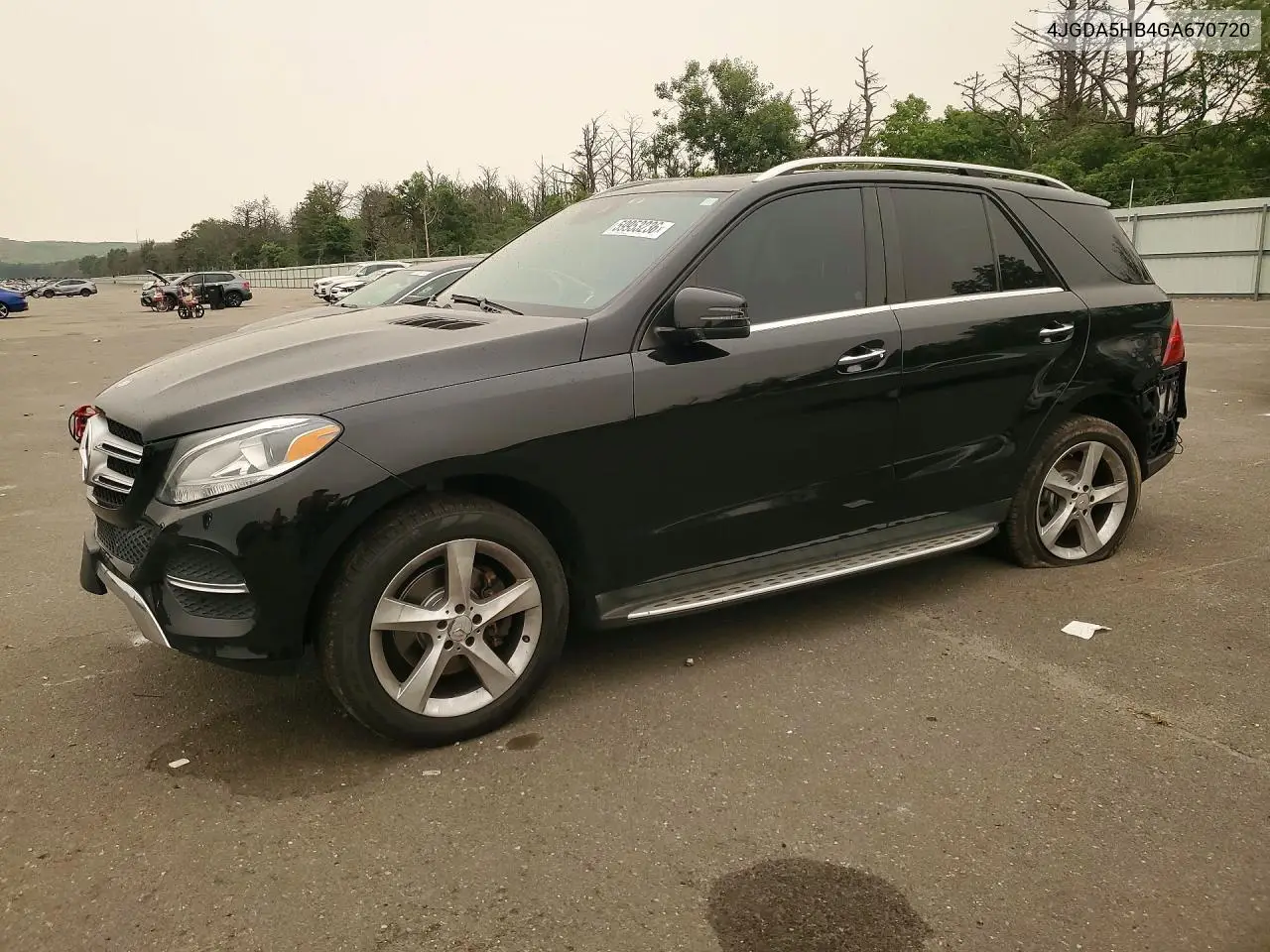 2016 Mercedes-Benz Gle 350 4Matic VIN: 4JGDA5HB4GA670720 Lot: 59953236