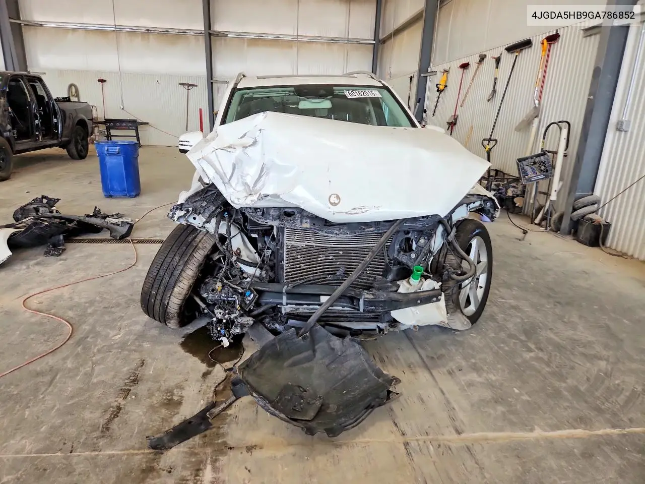 2016 Mercedes-Benz Gle 350 4Matic VIN: 4JGDA5HB9GA786852 Lot: 60182016