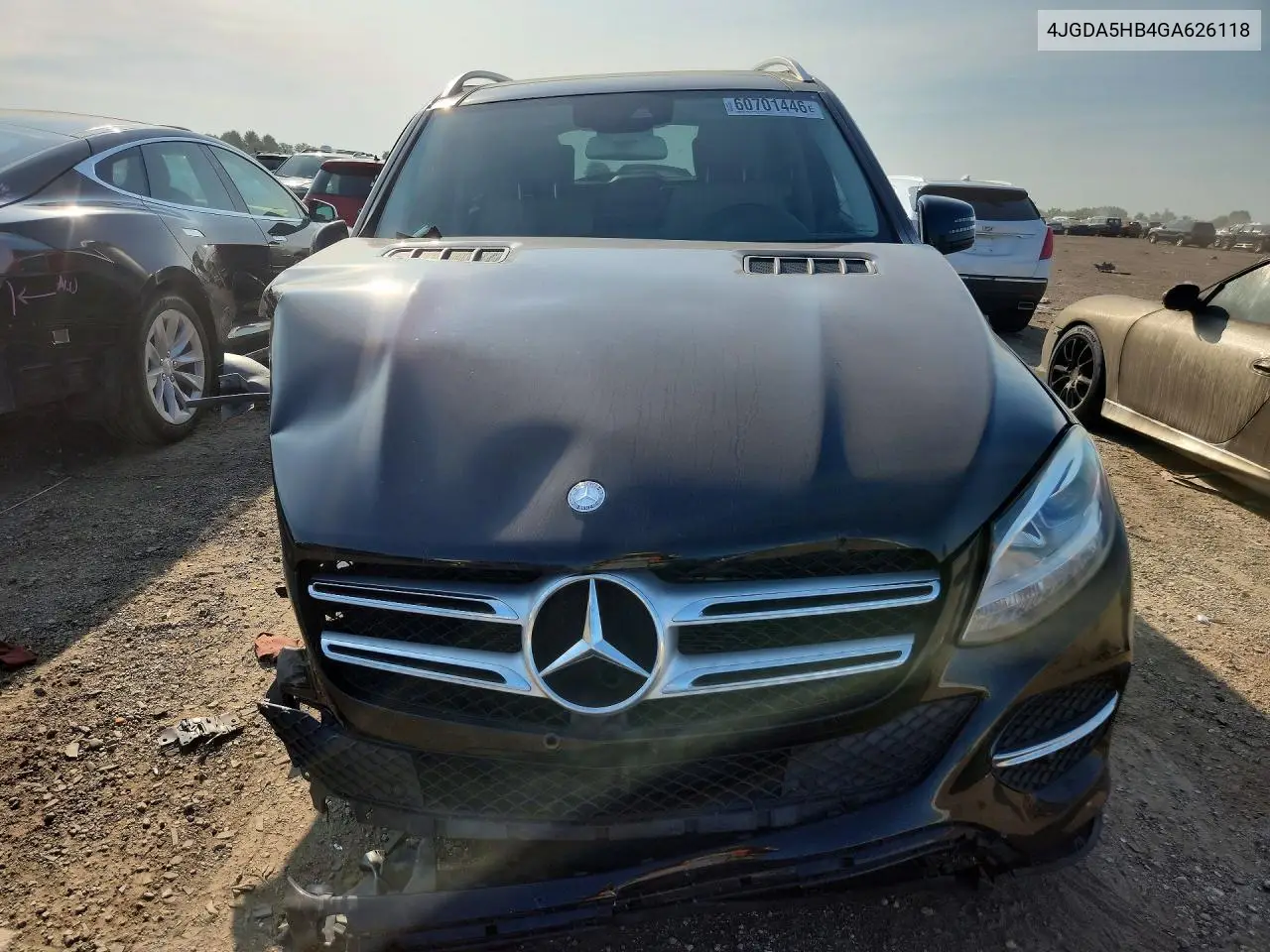 2016 Mercedes-Benz Gle 350 4Matic VIN: 4JGDA5HB4GA626118 Lot: 60701446