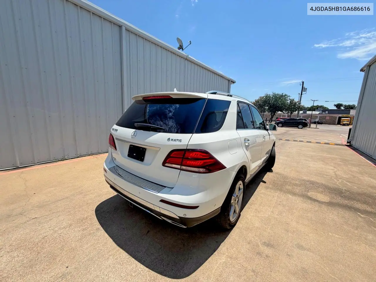 2016 Mercedes-Benz Gle 350 4Matic VIN: 4JGDA5HB1GA686616 Lot: 60723146