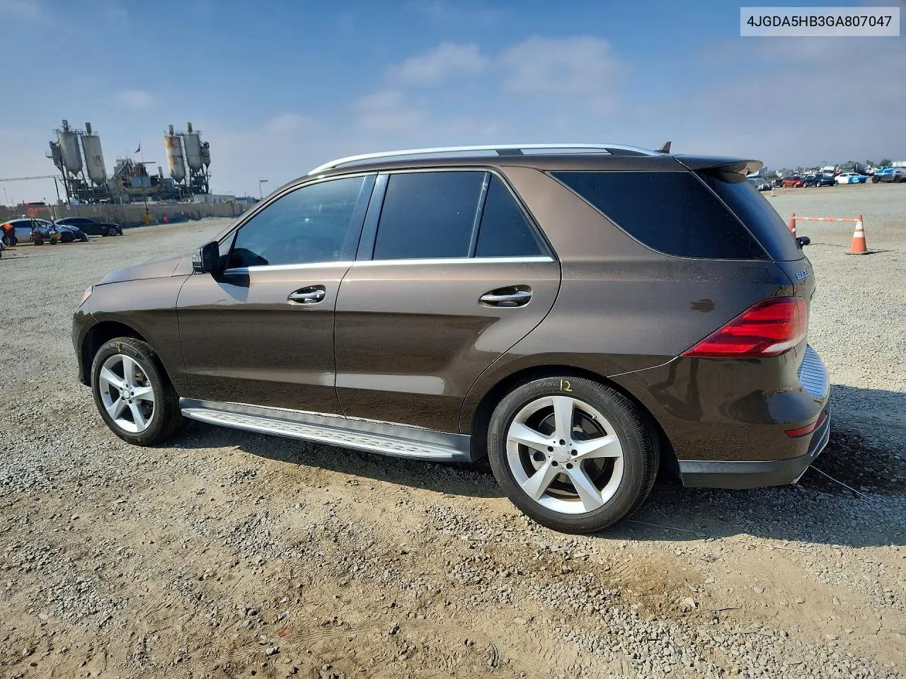 2016 Mercedes-Benz Gle 350 4Matic VIN: 4JGDA5HB3GA807047 Lot: 60784306