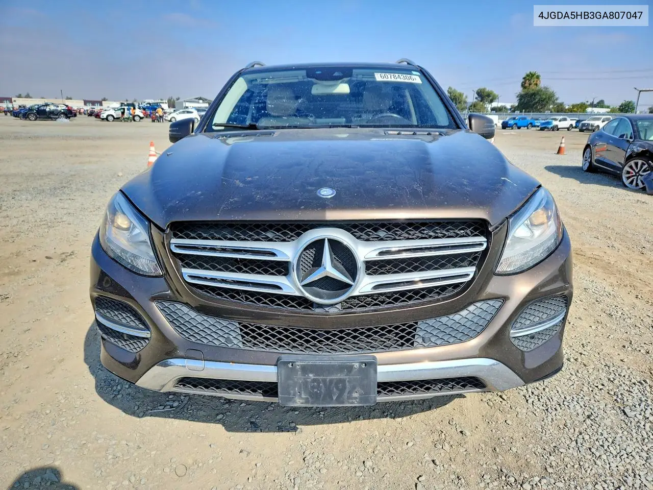 2016 Mercedes-Benz Gle 350 4Matic VIN: 4JGDA5HB3GA807047 Lot: 60784306