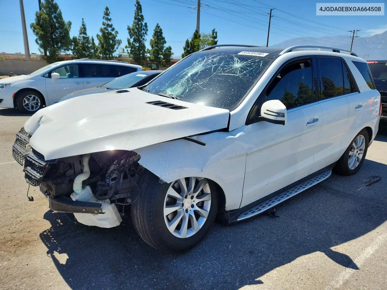 2016 Mercedes-Benz Gle 300D 4Matic VIN: 4JGDA0EBXGA664508 Lot: 60836496