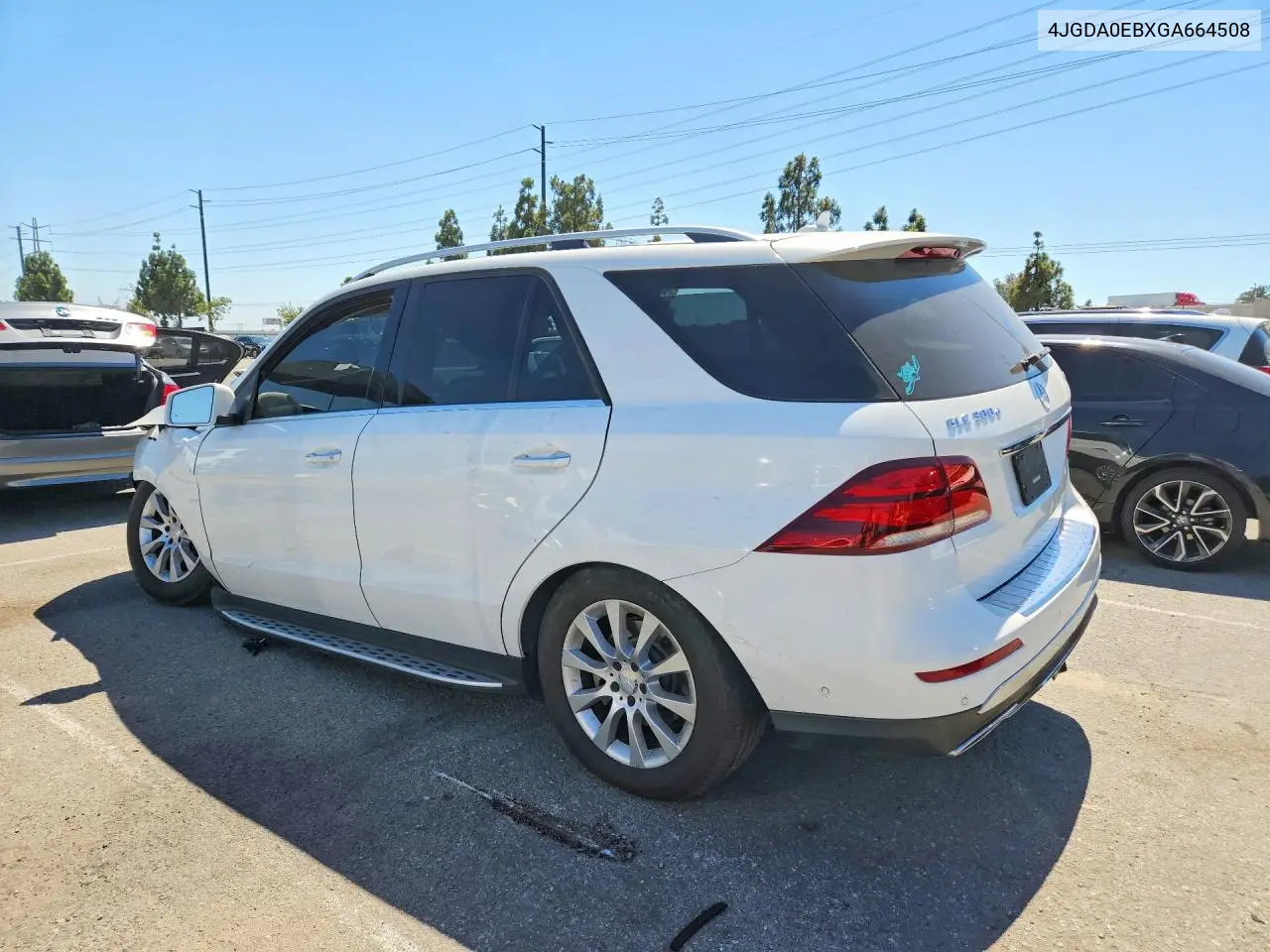 2016 Mercedes-Benz Gle 300D 4Matic VIN: 4JGDA0EBXGA664508 Lot: 60836496
