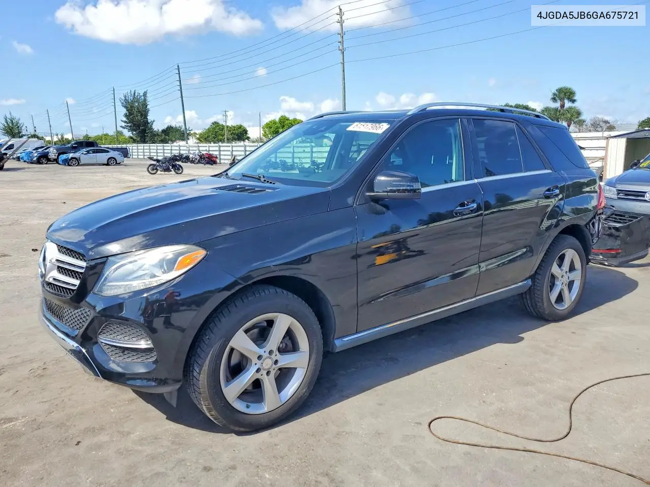 2016 Mercedes-Benz Gle 350 VIN: 4JGDA5JB6GA675721 Lot: 61517966