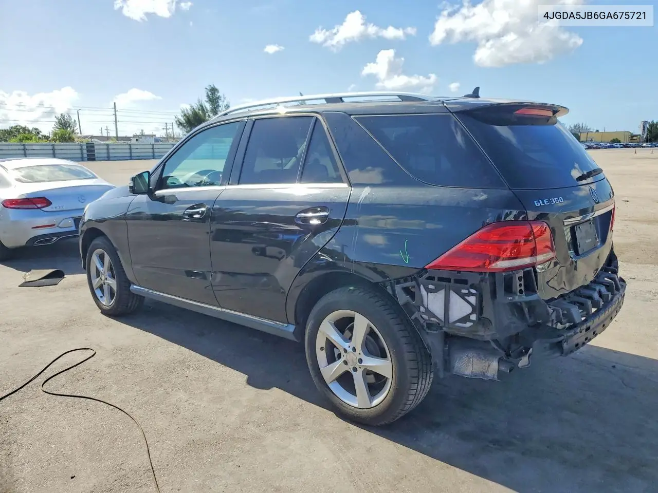 2016 Mercedes-Benz Gle 350 VIN: 4JGDA5JB6GA675721 Lot: 61517966