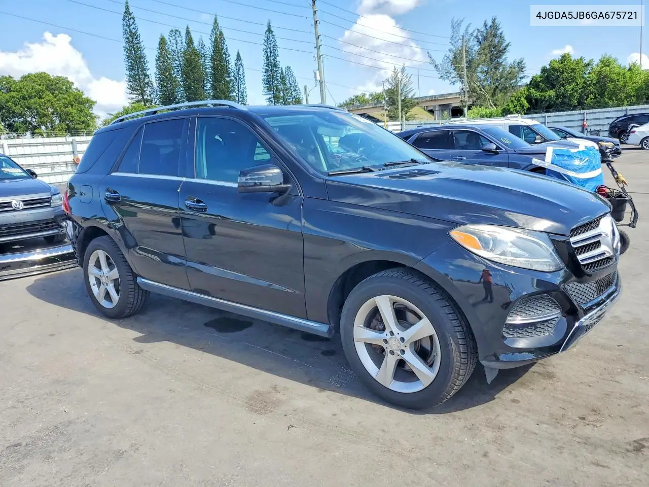 2016 Mercedes-Benz Gle 350 VIN: 4JGDA5JB6GA675721 Lot: 61517966