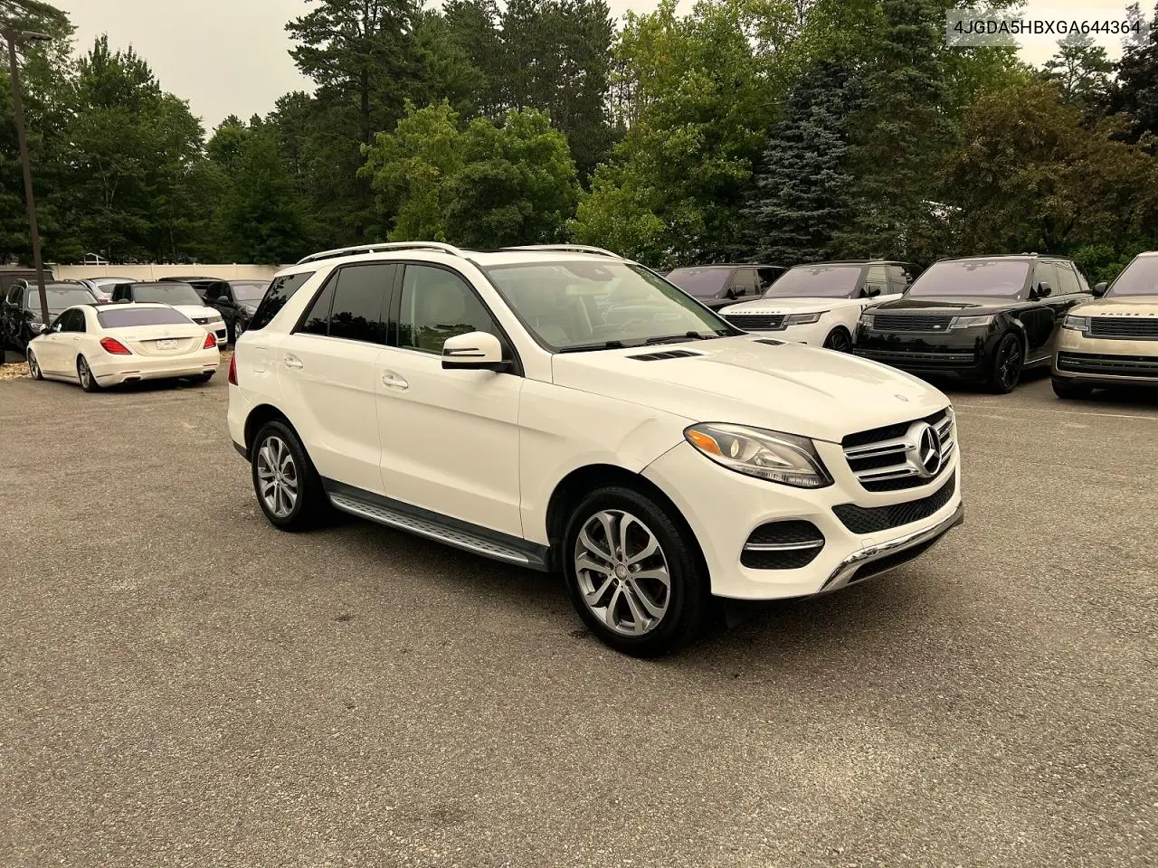 2016 Merz Gle 350 4M VIN: 4JGDA5HBXGA644364 Lot: 61611796