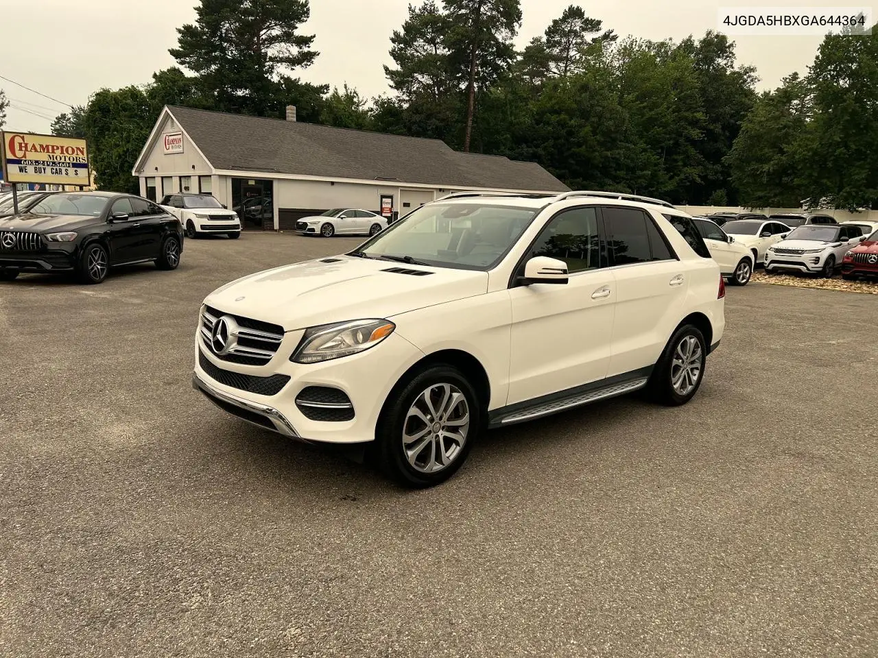 2016 Merz Gle 350 4M VIN: 4JGDA5HBXGA644364 Lot: 61611796