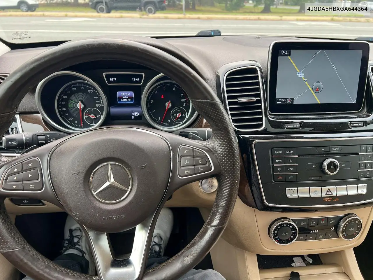 2016 Merz Gle 350 4M VIN: 4JGDA5HBXGA644364 Lot: 61611796