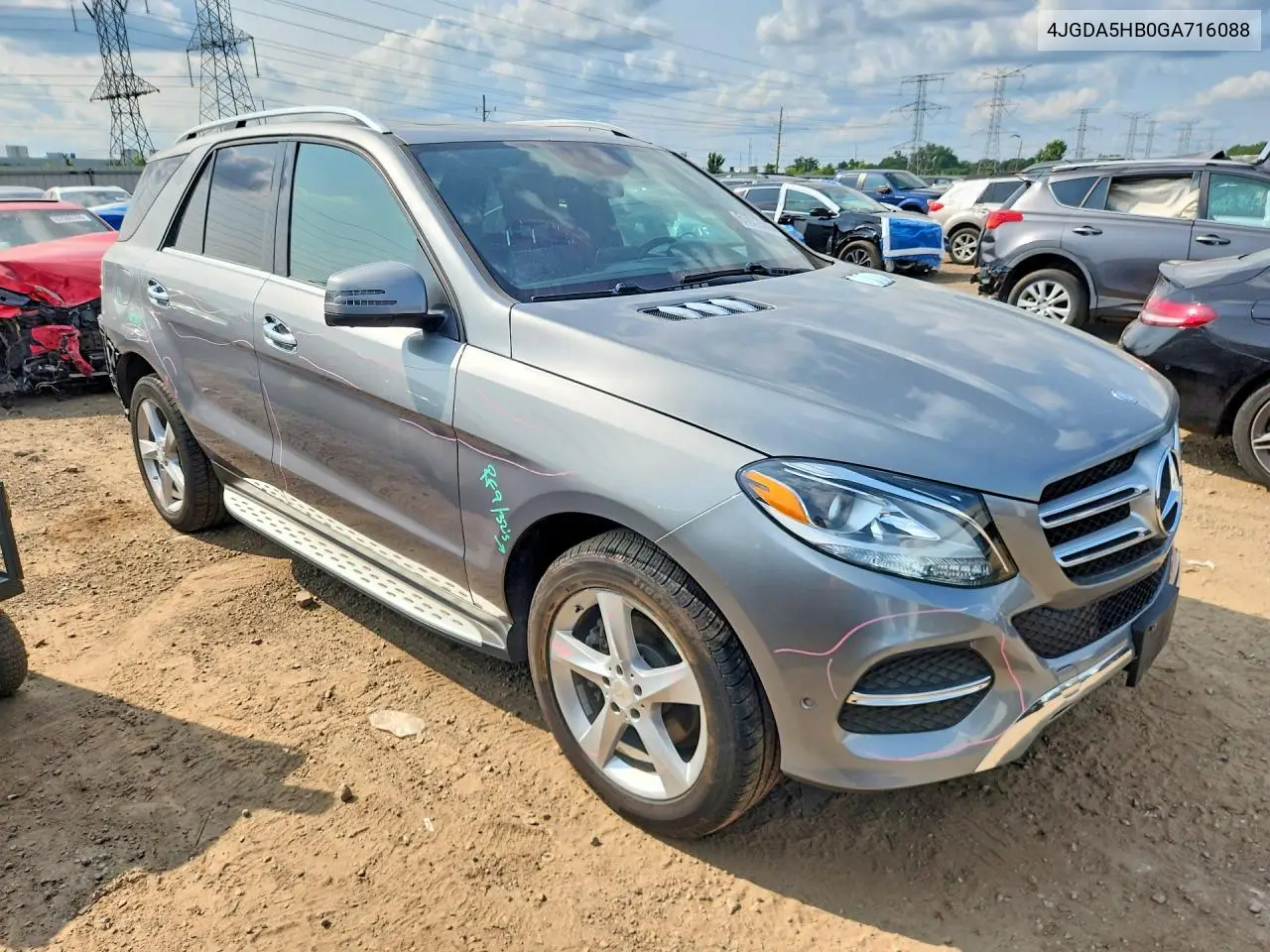 2016 Mercedes-Benz Gle 350 4Matic VIN: 4JGDA5HB0GA716088 Lot: 61972866