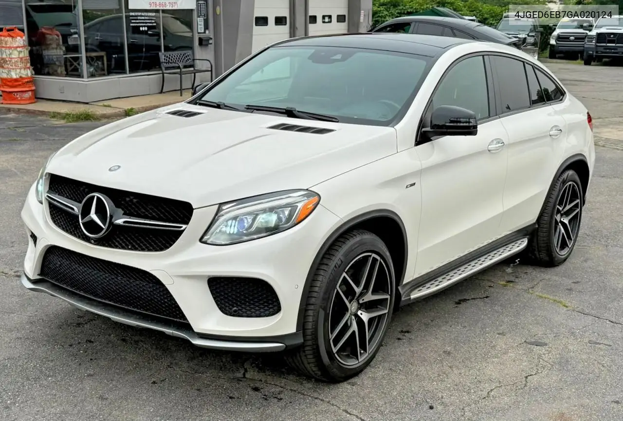 2016 Mercedes-Benz Gle Coupe 450 4Matic VIN: 4JGED6EB7GA020124 Lot: 62157626