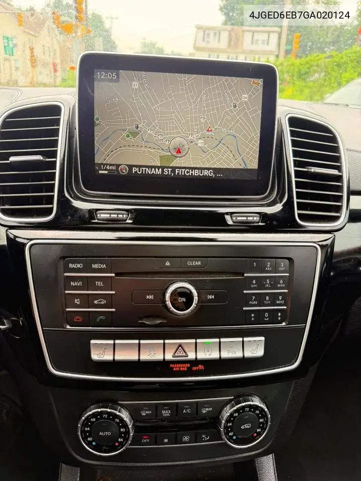 2016 Mercedes-Benz Gle Coupe 450 4Matic VIN: 4JGED6EB7GA020124 Lot: 62157626
