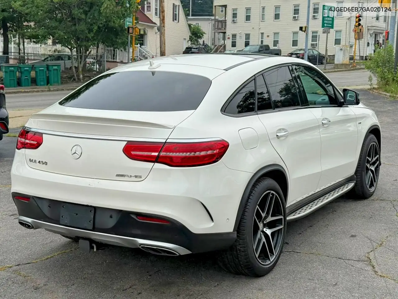 2016 Mercedes-Benz Gle Coupe 450 4Matic VIN: 4JGED6EB7GA020124 Lot: 62157626