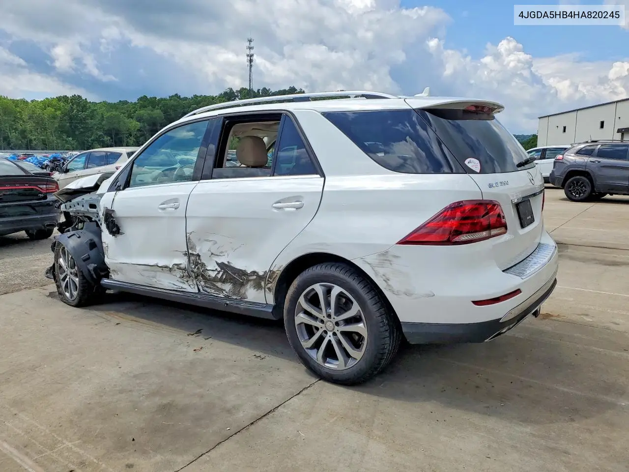 2017 Mercedes-Benz Gle 350 4Matic VIN: 4JGDA5HB4HA820245 Lot: 55138716