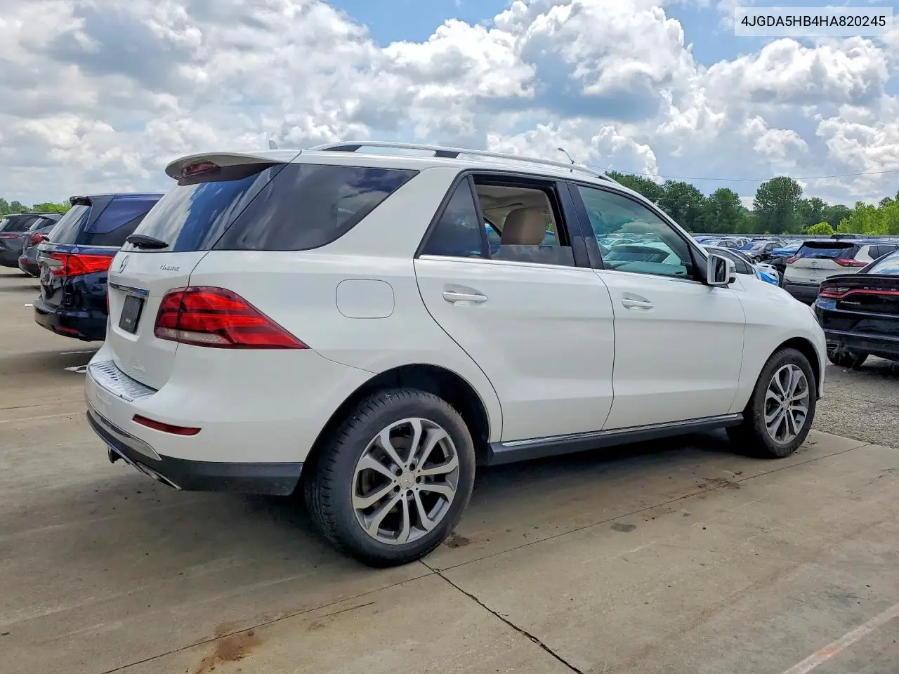 2017 Mercedes-Benz Gle 350 4Matic VIN: 4JGDA5HB4HA820245 Lot: 55138716