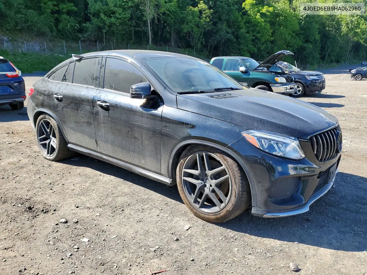 2017 Mercedes-Benz Gle Coupe 43 Amg VIN: 4JGED6EB9HA062960 Lot: 55441356