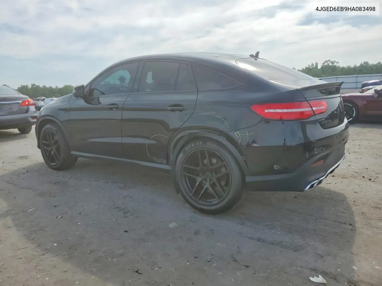 2017 Mercedes-Benz Gle Coupe 43 Amg VIN: 4JGED6EB9HA083498 Lot: 57369146