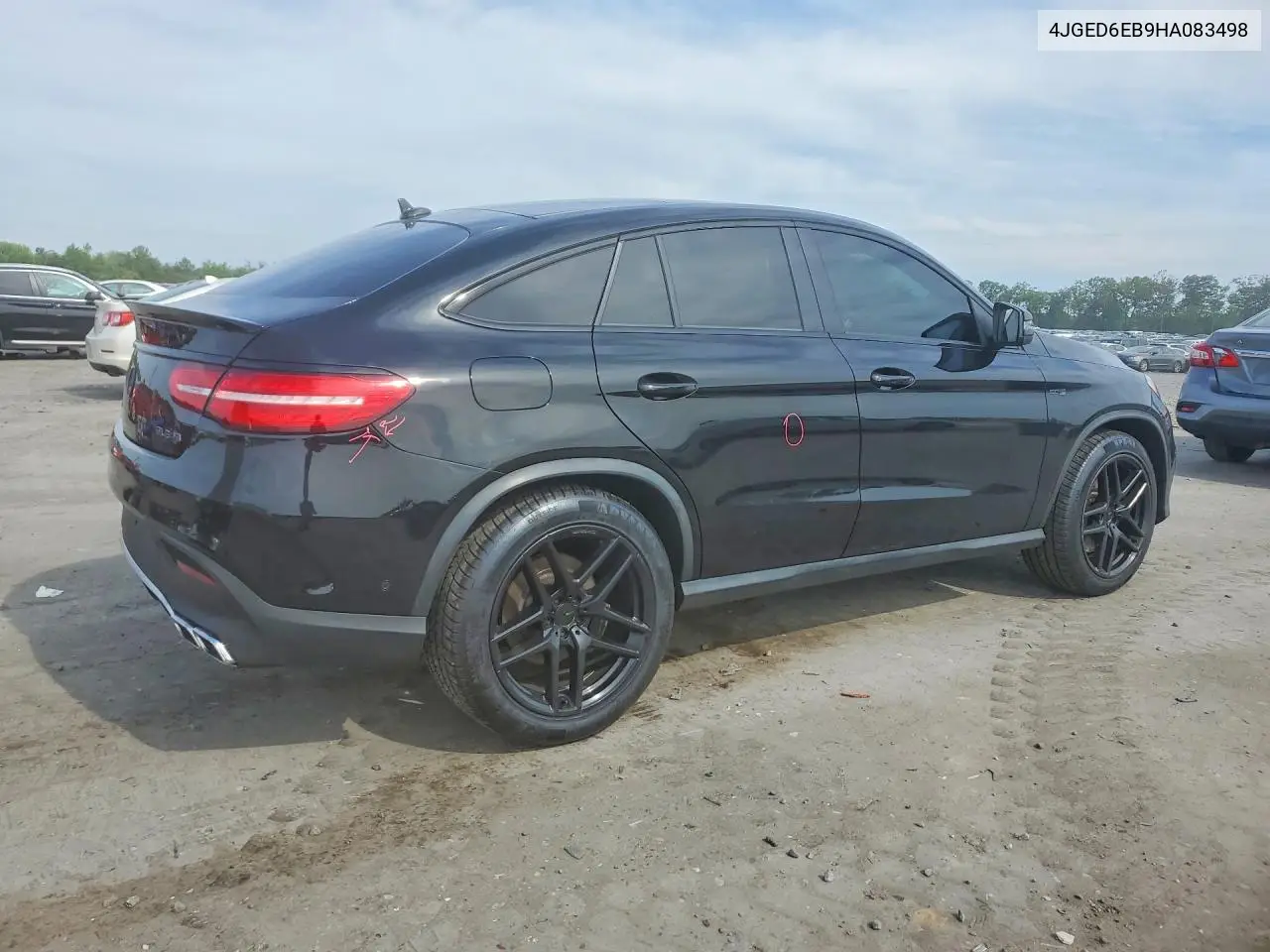 2017 Mercedes-Benz Gle Coupe 43 Amg VIN: 4JGED6EB9HA083498 Lot: 57369146